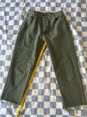 Faded Glory Women's Olive Green Boyfriend Jeans